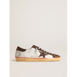 Super-Star LTD with brown suede star and heel tab