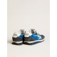 Men’s Marathon with blue nylon upper and white star