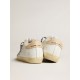 Super-Star LTD with shearling lining and silver glitter star