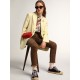 Women's V-Star LTD in purple velvet with white leather star