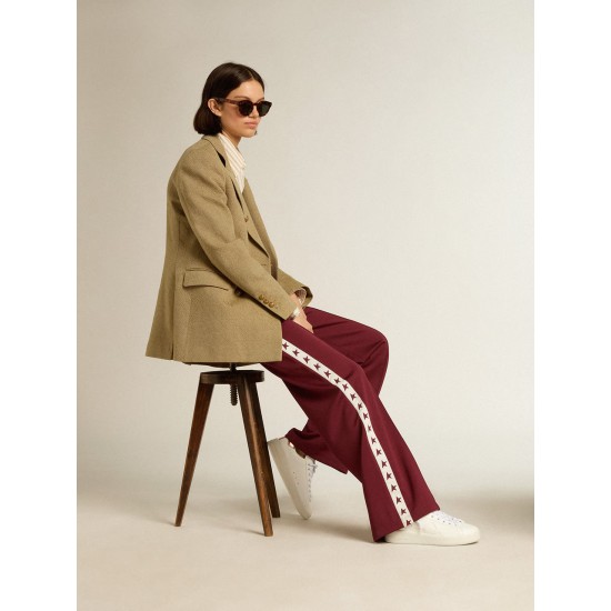 Bio-based Purestar with bronze metallic leather heel tab