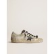 Women’s Super-Star LAB with floral print and black leather star