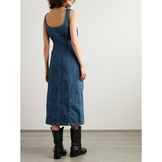 Journey denim midi dress