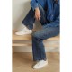 Ballstar distressed leather sneakers